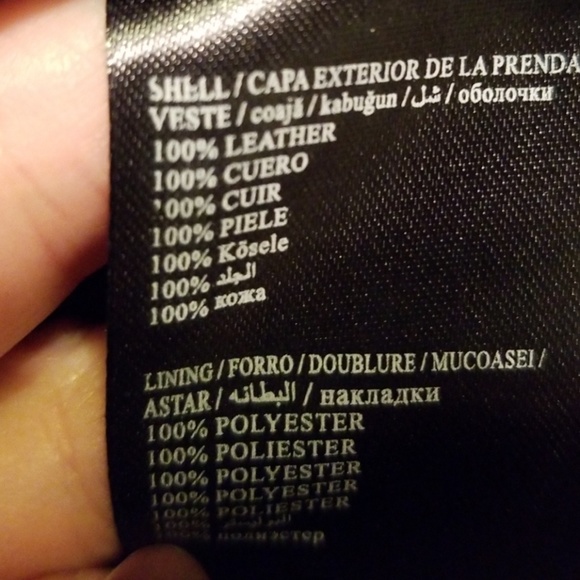 Bebe genuine leather jacket - Picture 5 of 6